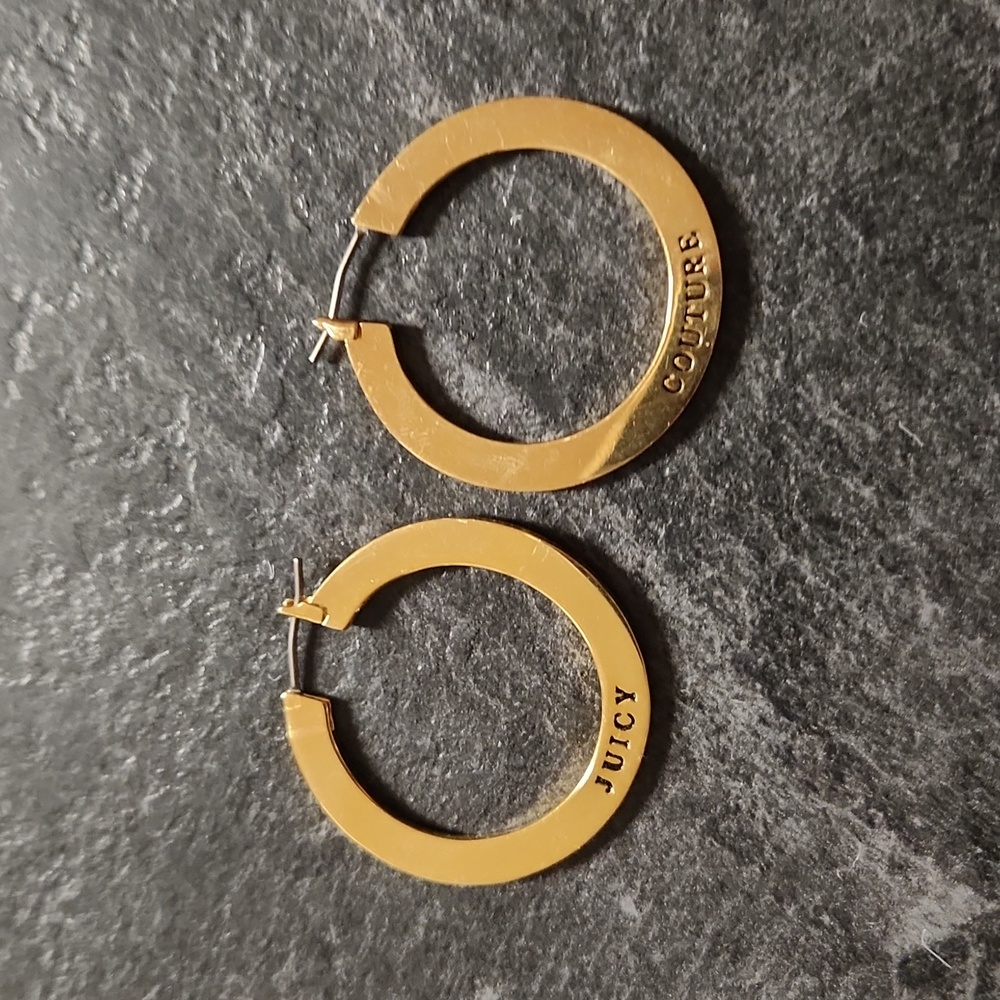 Juicy Couture hoop earnings - Picture 2 of 2